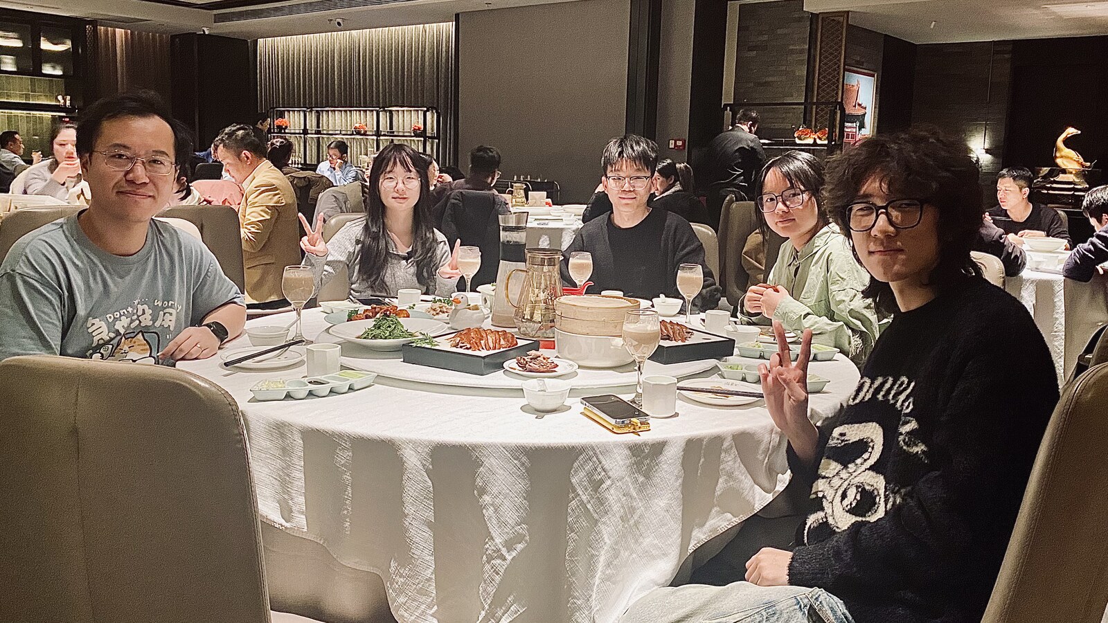 NEAR Lab dinner gathering photo 2